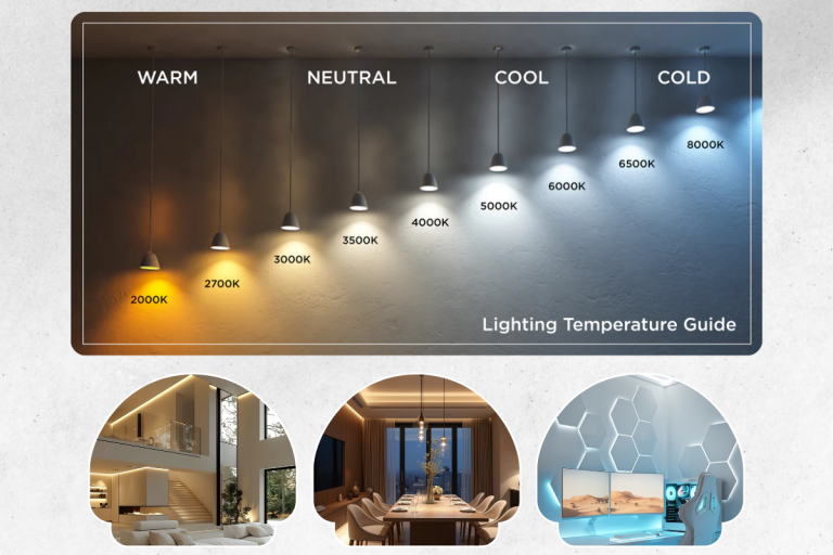 Rekomendasi warna lampu yang tepat untuk setiap ruangan