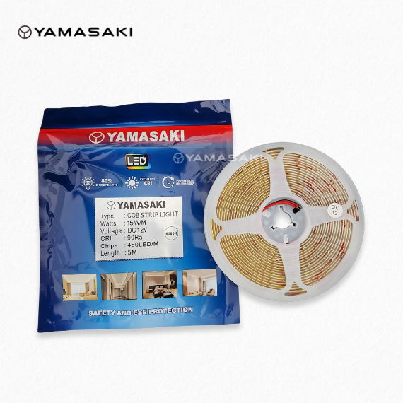 YAMASAKI LED Strip COB 12V | 480 LED/m Dotless - Image 2