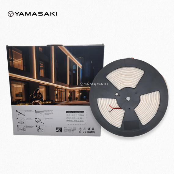 Yamasaki LED Strip Light COB FLEXIBLE 24V 10 Meter IP65 Waterproof - Image 4