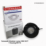 1 Set Yamasaki Modular Lamp 18W 3CCT & Housing MR 16
