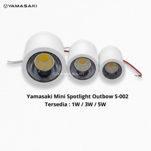 YAMASAKI Mini Spotlight Outbow S-002 Body White