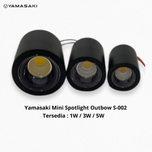 YAMASAKI Mini Spotlight Outbow S-002 Body Black