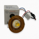 amsaki LED Panel Downlight Mini Spot Light 3W WOOD