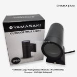 YAMASAKI Lampu Dinding Outdoor Minimalis 2 Arah MR16 IP65 Kosongan