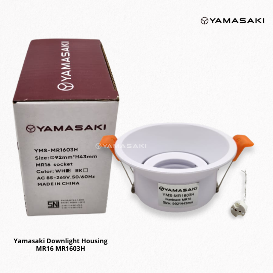 Yamasaki Downlight Housing MR16 MR1603H - Image 7