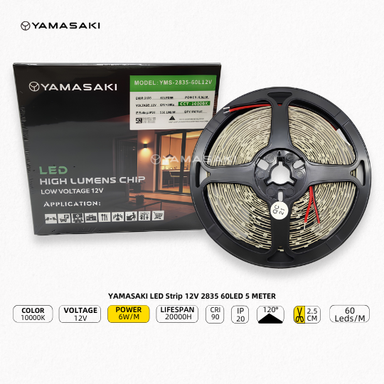 Yamasaki LED Strip 12V 2835 60LED - Image 13