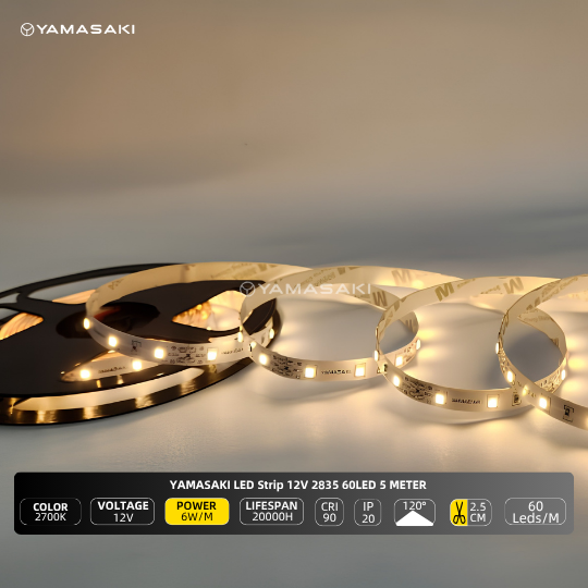 Yamasaki LED Strip 12V 2835 60LED - Image 6