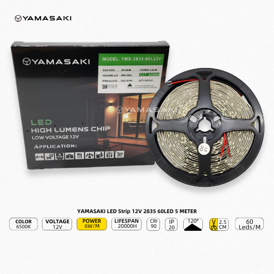 Yamasaki LED Strip 12V 2835 60LED - Image 11